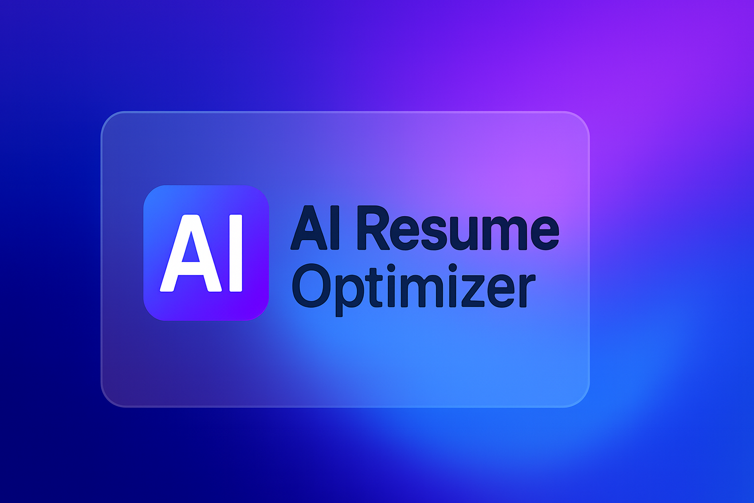 AI Resume Optimizer - Create ATS-Friendly Resumes with AI